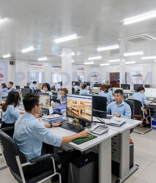 Tap the nhan vien Phuong Nam Panel - Dan dau chat luong sandwich panel