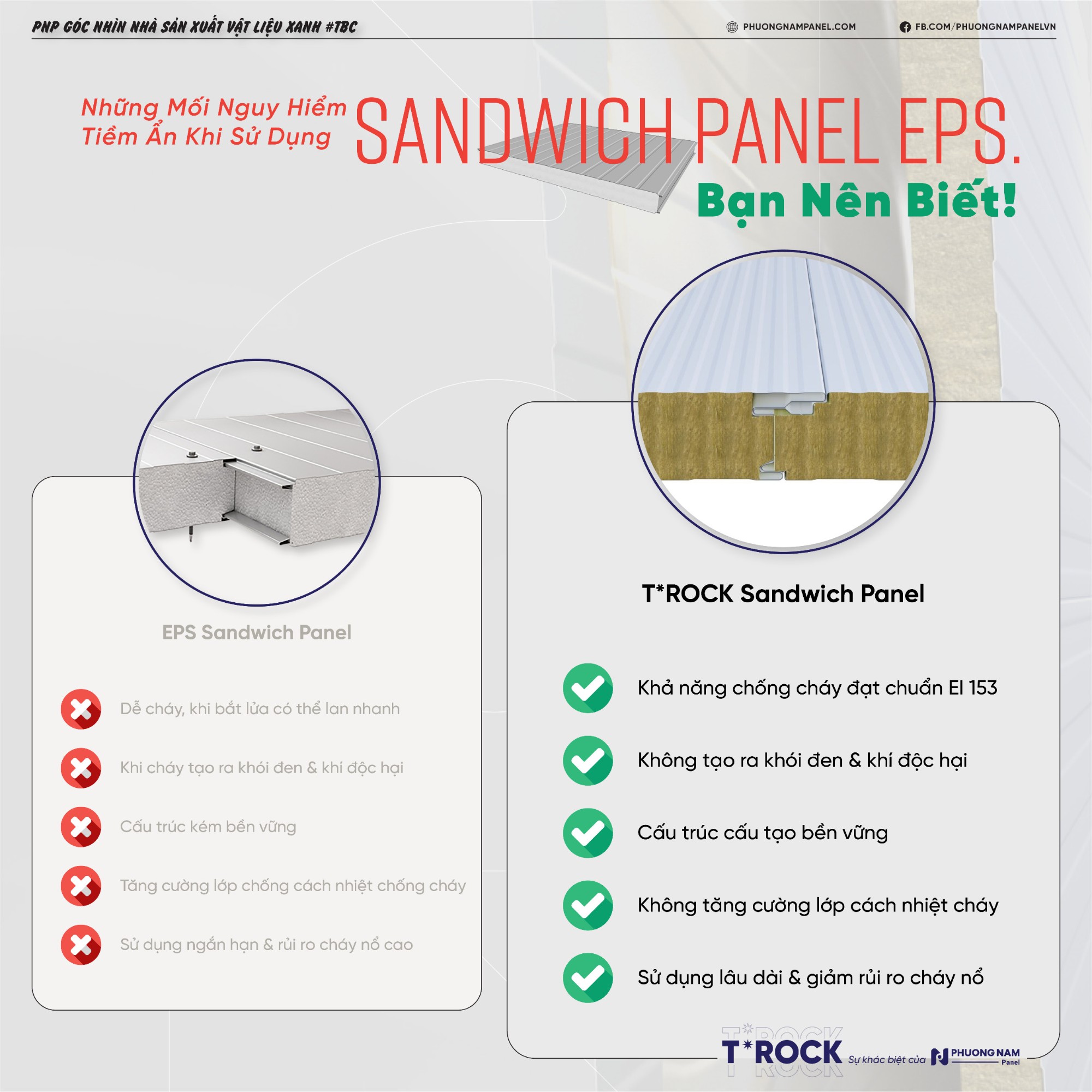 PNP | NHỮNG MỐI NGUY HIỂM TIỀM ẨN KHI SỬ DỤNG SANDIWICH PANEL EPS MÀ BẠN NÊN BIẾT!