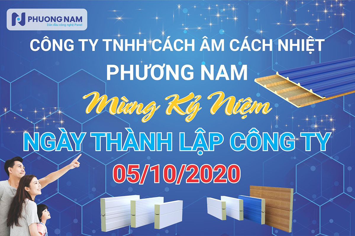 Phuong Nam Soundproof Insulation Company Limited Congratulate on its anniversary