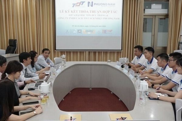 Công ty TNHH Cách âm Cách nhiệt Phương Nam hợp tác cùng Đại học Tôn Đức Thắng