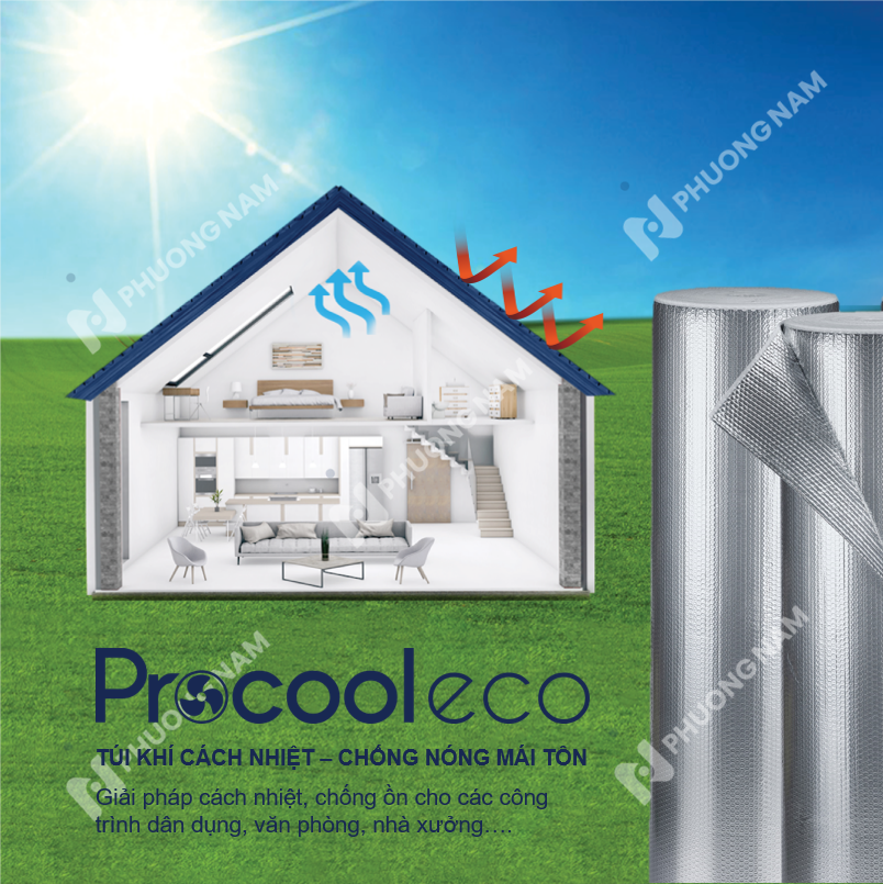 Air bubble insulating sheets ProCool Eco