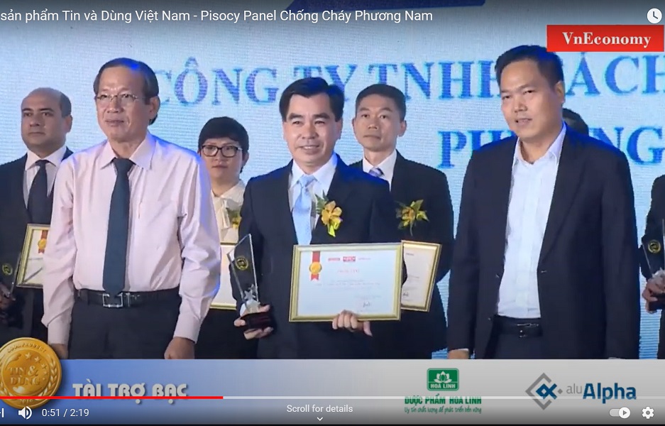 Top 100 Products to Believe and Use in Vietnam - Sandwich Panel PROCY Phuong Nam Premium PIR Panels